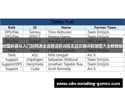 欧国联赛从入门到精通全流程进阶训练实战攻略详解指南大全教程版 欧国联赛从入门到精通全流程进阶训练实战攻略详解指南大全教程版
