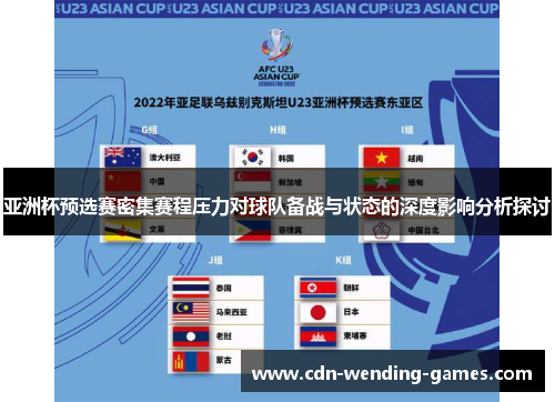 亚洲杯预选赛密集赛程压力对球队备战与状态的深度影响分析探讨